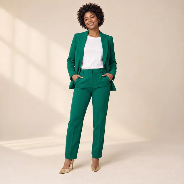 Try on a whole new look — edited result